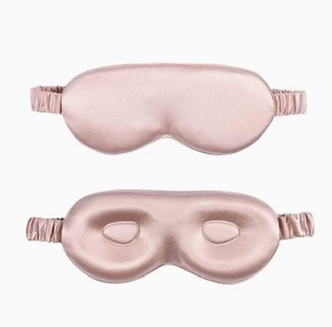 Edle 3D Seiden-Schlafmaske in Rose´